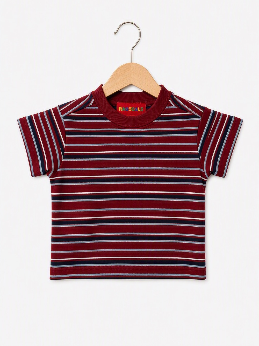 Vintage 90s Ragscals Canadian Heritage 100% Cotton Striped Skater Shirt 3M